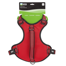 GG Reflective Nylon Harness - Medium Red