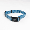 Tidal Pattern Comfy Dog Collar - Small