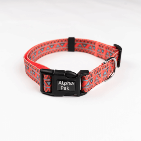 Natchez Pattern Lightweight Small Dog Collar (Pack Of: 1, size: Large 1In Wide By 14)