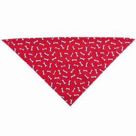 TP Bandana Tossed Bones - Blue (Pack Of: 1, Color: Red)