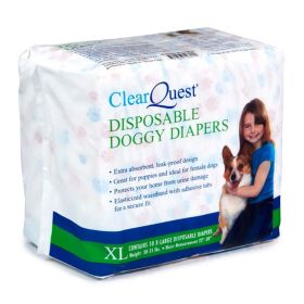 CQ Large Disposable Dog Diapers (Pack Of: 1, size: Mini)