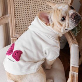 Cozy Family Bear Sweater - Winter Warmth For Parents And Kids (Color: White, size: M)