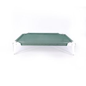 Luxury Pet Haven: The Ultimate Camp Bed For Your Furry Friend (Color: Blue, size: M)