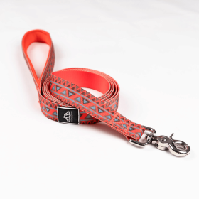 Natchez Pattern Lightweight Durable Flat Dog Leash - 5/8in x 6ft (Pack Of: 1, size: Small 5/8In. Wide By 6Ft. Long)