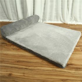 Cozycord Pet Lounger (Style-Size: Unilateral-M, Color: Grey)
