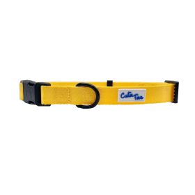 Cutie Ties Adjustable Dog Collar with Unique Designs (Size-Pack Of: Small-1, Color: Yellow)