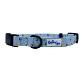 Cutie Ties Adjustable Dog Collar with Fun Designs (Size-Pack Of: Medium-1, Color: Taco Tuesday)
