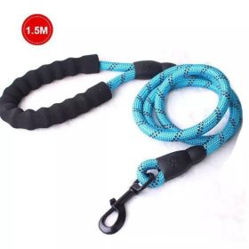 Luminous Reflective Strong Dog Leash (Color: Blue)