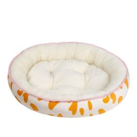 Cozypaws Portable Pet Mat - The Perfect Snuggle Spot For Your Furry Friend (Style-Size: Single-S, Color: Yellow)