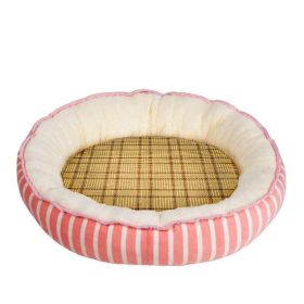 Cozypaws Portable Pet Mat - The Perfect Snuggle Spot For Your Furry Friend (Style-Size: With Mat-S, Color: Dream Pink)