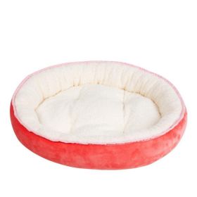 Cozypaws Portable Pet Mat - The Perfect Snuggle Spot For Your Furry Friend (Style-Size: Single-S, Color: Red)