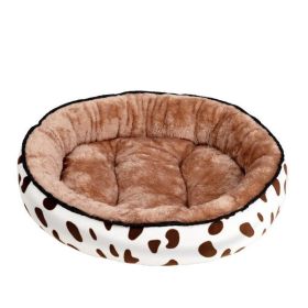 Cozypaws Portable Pet Mat - The Perfect Snuggle Spot For Your Furry Friend (Style-Size: Single-S, Color: Coffee)