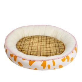 Cozypaws Portable Pet Mat - The Perfect Snuggle Spot For Your Furry Friend (Style-Size: With Mat-S, Color: Yellow)