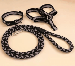 Ultimate Comfort Dog Leash (Color: Black, size: M)