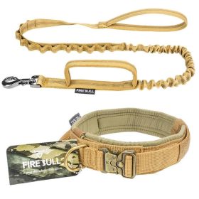 Tactical Pet Control Set (Style-Size: C-S, Color: Khaki)