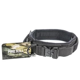 Tactical Pet Control Set (Style-Size: A-L, Color: Black)