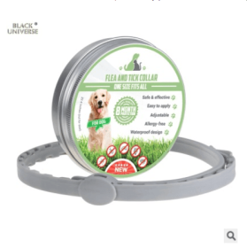Petguard Mosquito Repellent Collar (Size-Style: 63Cm-With Box, Color: Gary+Green)