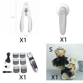 The Furfinesse Pet Styling Kit: Professional Electric Hair Trimmer For Pets (Color: Mix Packing Set, Style: Usb)