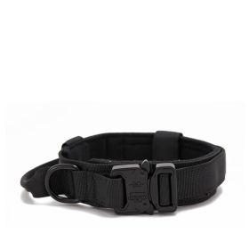 Adjustable Tactical K9 Dog Collar - Premium Quality Pet Collar For The Ultimate Control (Style: 2 Style, size: M)