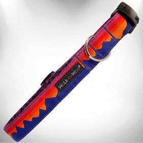 Mountain Dog Collars: Premium Durable Outdoor Gear for Active Dogs (Size-Pack Of: L 1" Width Fits 14-25" Neck-1, Color: Purple Mountain)