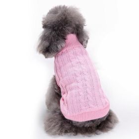 Cozy Canine Knitwear (Color: Pink, size: S)