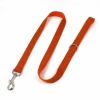 Pet Pals Orange Polyester Collar And Leash Set